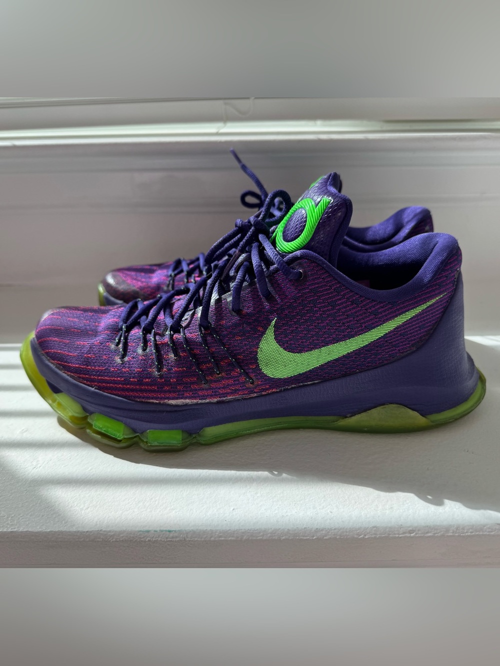 Nike KD 8 Trainers Mens Size 8 Purple Kevin Durants